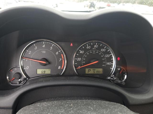 5YFBU4EE1CP007994 - 2012 TOYOTA COROLLA BASE WHITE photo 9