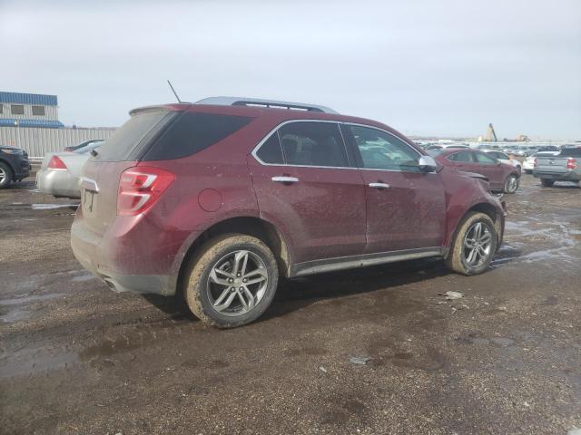 2GNFLGE37H6181590 - 2017 CHEVROLET EQUINOX PREMIER MAROON photo 3