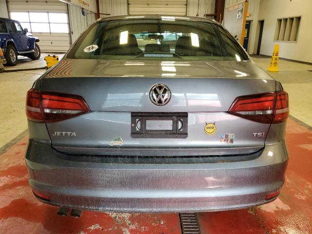 3VW2B7AJ8HM384358 - 2017 VOLKSWAGEN JETTA S CHARCOAL photo 6