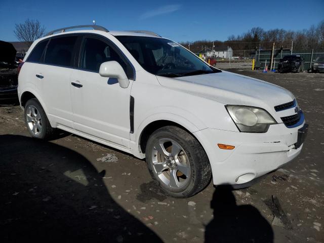 3GNAL3EK3ES582187 - 2014 CHEVROLET CAPTIVA LT WHITE photo 4