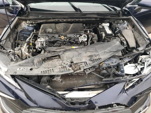 4T1C11AK4NU679055 - 2022 TOYOTA CAMRY LE BLUE photo 11