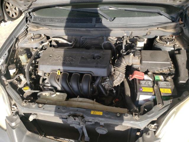 2T1KR32E36C594817 - 2006 TOYOTA COROLLA MA XR GRAY photo 11