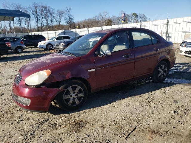 KMHCN46C27U087941 - 2007 HYUNDAI ACCENT GLS BURGUNDY photo 1