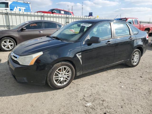 1FAHP35N18W143624 - 2008 FORD FOCUS SE BLACK photo 1