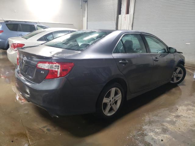 4T1BF1FK7DU703918 - 2013 TOYOTA CAMRY L GRAY photo 3