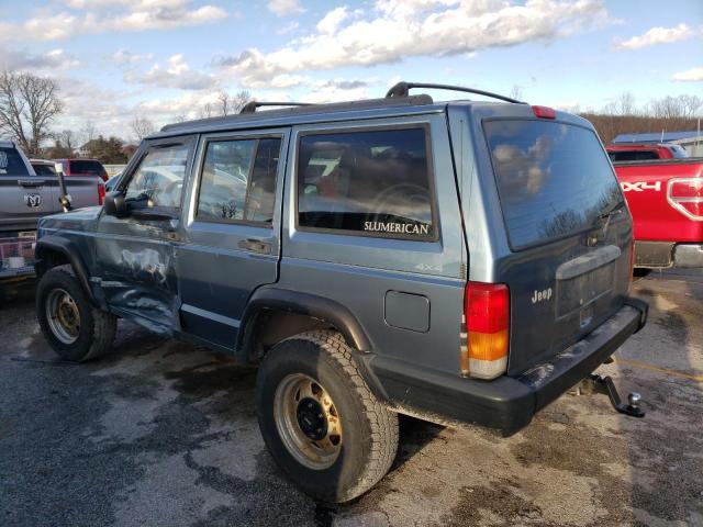 1J4FJ28S5VL548990 - 1997 JEEP CHEROKEE SE BLUE photo 2