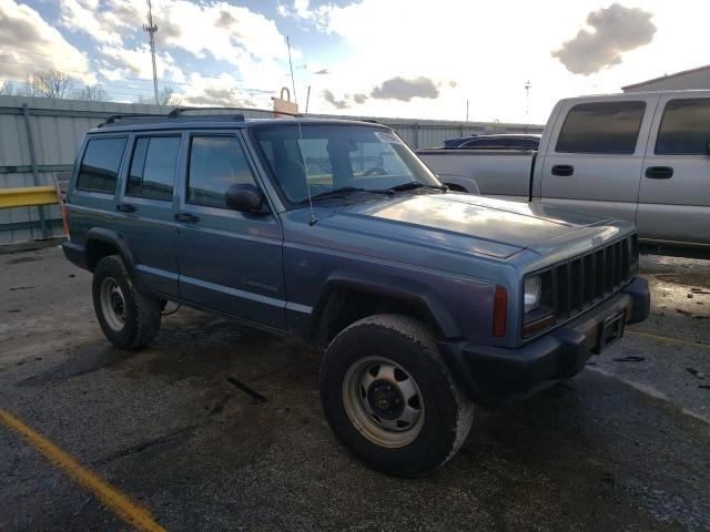 1J4FJ28S5VL548990 - 1997 JEEP CHEROKEE SE BLUE photo 4