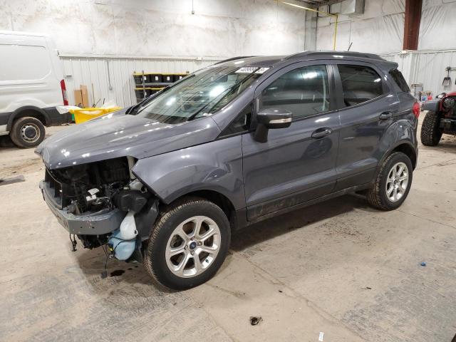 MAJ6P1UL3JC173226 - 2018 FORD ECOSPORT SE GRAY photo 1