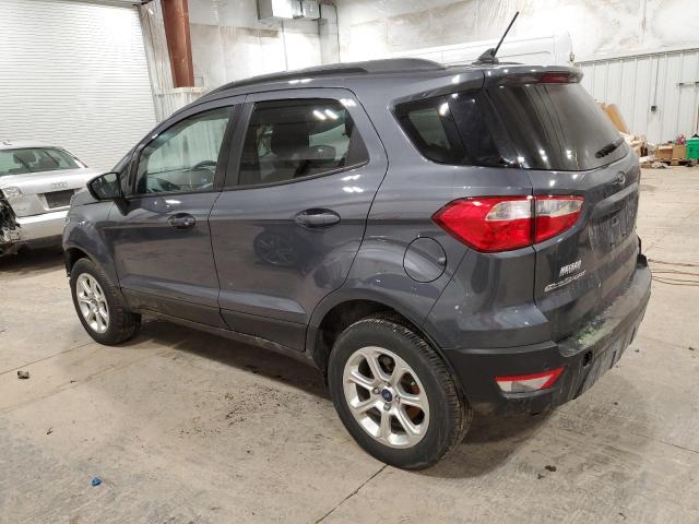 MAJ6P1UL3JC173226 - 2018 FORD ECOSPORT SE GRAY photo 2