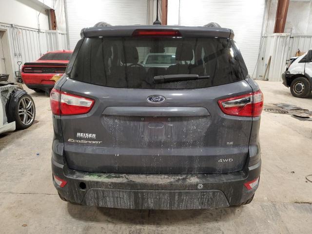 MAJ6P1UL3JC173226 - 2018 FORD ECOSPORT SE GRAY photo 6