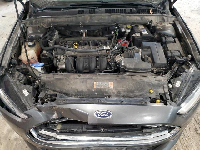 3FA6P0G78FR256409 - 2015 FORD FUSION S GRAY photo 11