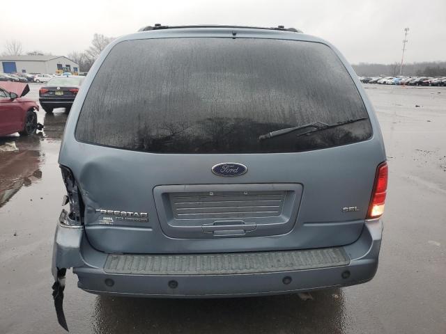 2FMZA52215BA10649 - 2005 FORD FREESTAR SEL BLUE photo 6