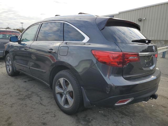 5FRYD4H20GB027021 - 2016 ACURA MDX CHARCOAL photo 2