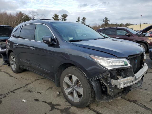 5FRYD4H20GB027021 - 2016 ACURA MDX CHARCOAL photo 4