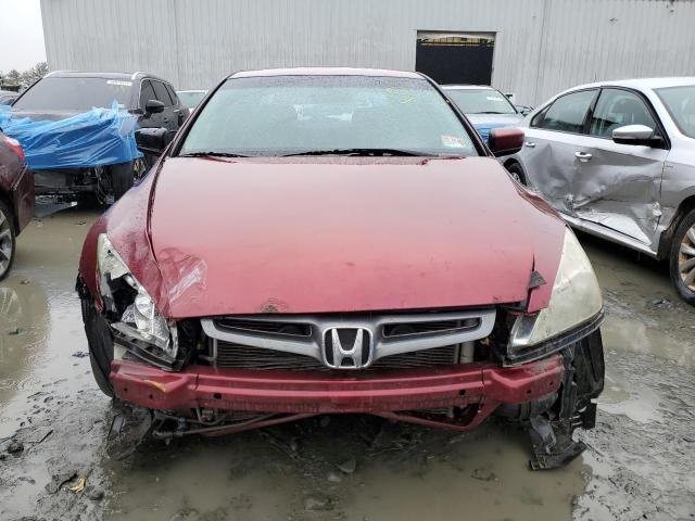 1HGCM66533A045165 - 2003 HONDA ACCORD EX RED photo 5