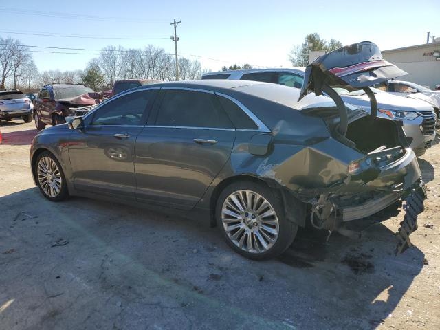 3LN6L2J92GR627380 - 2016 LINCOLN MKZ GRAY photo 2