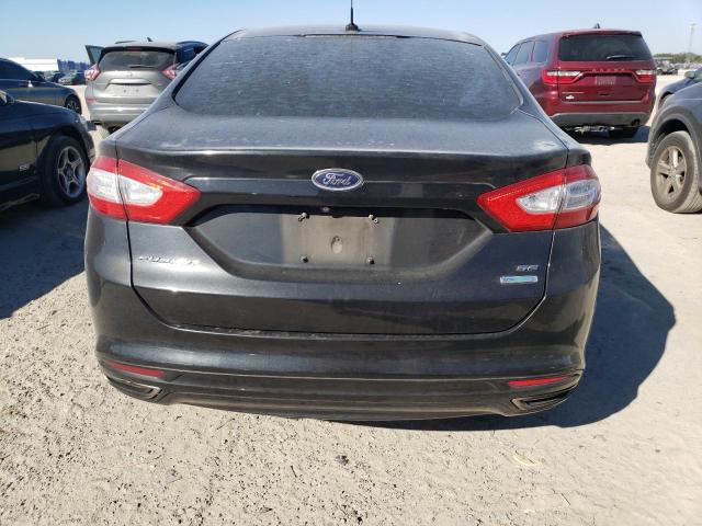 3FA6P0H95ER210664 - 2014 FORD FUSION SE BLACK photo 6