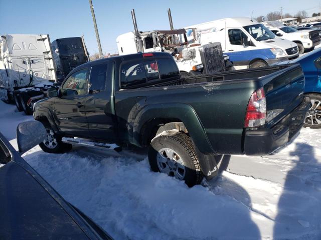 5TEUU4EN0AZ676130 - 2010 TOYOTA TACOMA ACCESS CAB მწვანე ფოტო 2