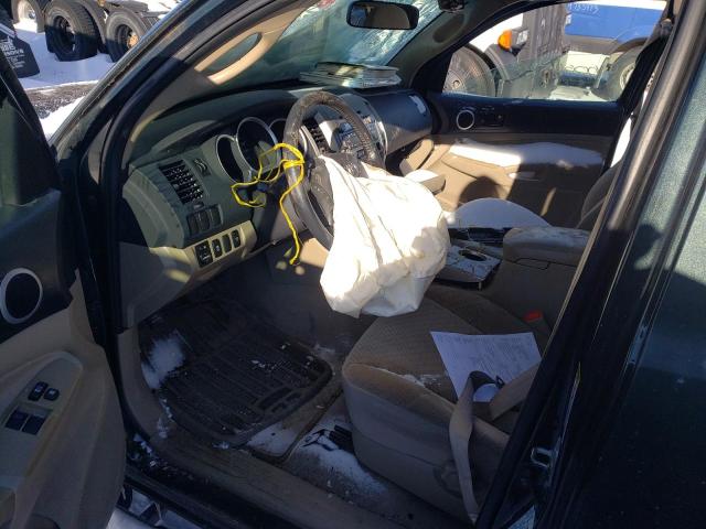 5TEUU4EN0AZ676130 - 2010 TOYOTA TACOMA ACCESS CAB მწვანე ფოტო 7