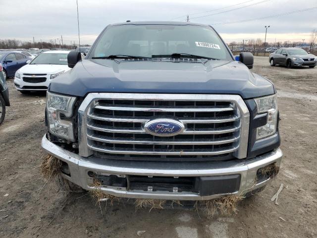 1FTEW1EP1FFA55403 - 2015 FORD F150 SUPERCREW BLUE photo 5