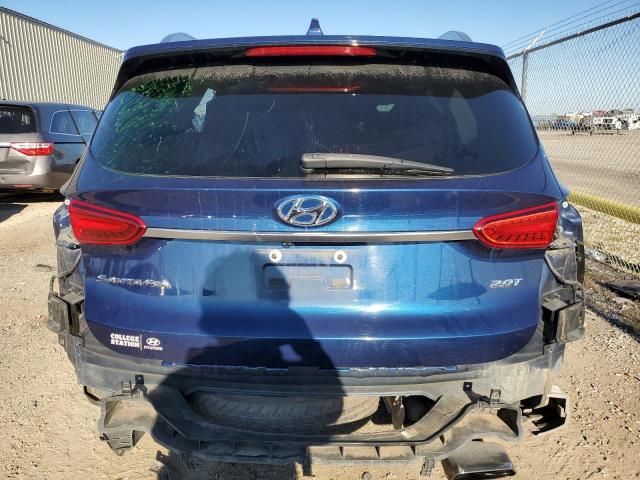 5NMS33AA0LH232661 - 2020 HYUNDAI SANTA FE SEL BLUE photo 6