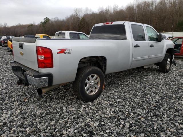 1GC4K0C88BF180891 - 2011 CHEVROLET SILVERADO K3500 LT SILVER photo 3