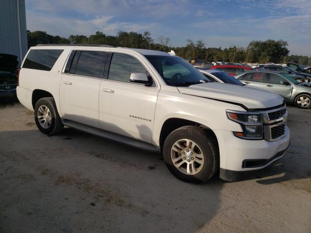 1GNSCJKC5FR530442 - 2015 CHEVROLET SUBURBAN C1500 LT WHITE photo 4