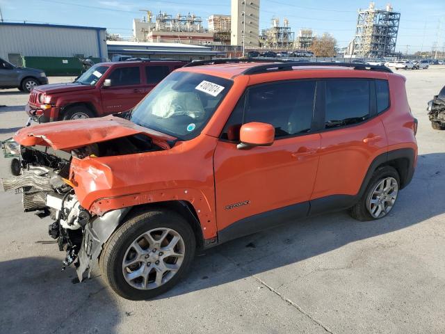 ZACCJABB6JPJ35975 - 2018 JEEP RENEGADE LATITUDE ORANGE photo 1