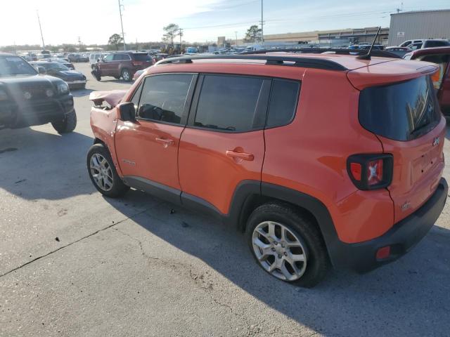 ZACCJABB6JPJ35975 - 2018 JEEP RENEGADE LATITUDE ORANGE photo 2