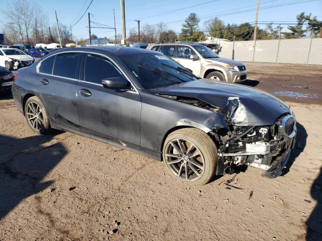 3MW5R7J03L8B09160 - 2020 BMW 330XI GRAY photo 4