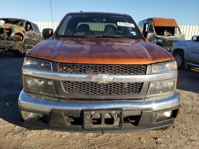 1GCDS136068141176 - 2006 CHEVROLET COLORADO ORANGE photo 5