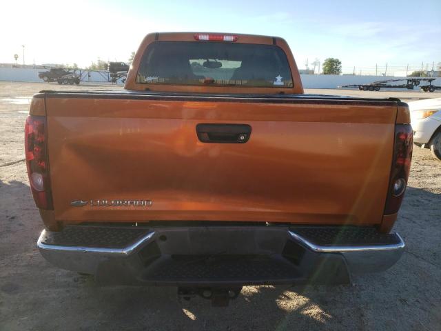 1GCDS136068141176 - 2006 CHEVROLET COLORADO ORANGE photo 6