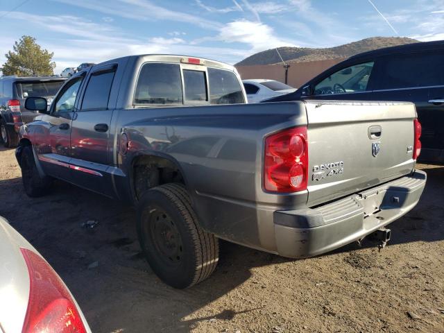 1D7HW58J27S233782 - 2007 DODGE DAKOTA QUAD LARAMIE GRAY photo 2