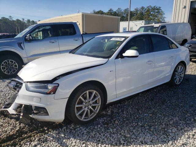 WAUFFAFL6GN002524 - 2016 AUDI A4 PREMIUM PLUS S-LINE WHITE photo 1