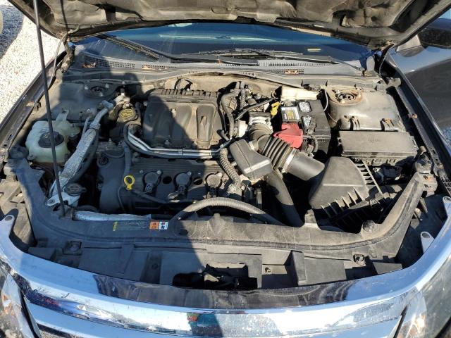 3FAHP0JG9CR326836 - 2012 FORD FUSION SEL BLACK photo 11