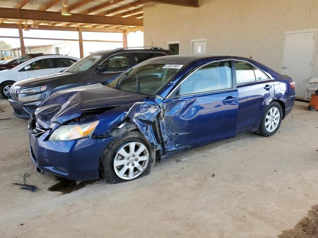 4T1BB46K19U108843 - 2009 TOYOTA CAMRY HYBRID BLUE photo 1