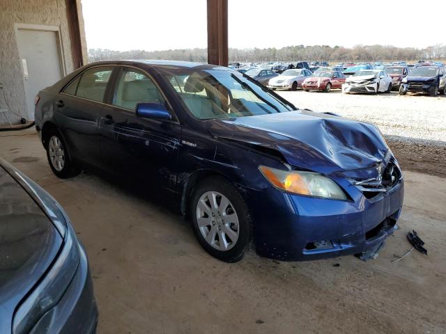 4T1BB46K19U108843 - 2009 TOYOTA CAMRY HYBRID BLUE photo 4