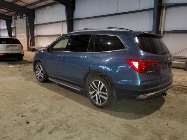 5FNYF6H08GB013163 - 2016 HONDA PILOT ELITE BLUE photo 2