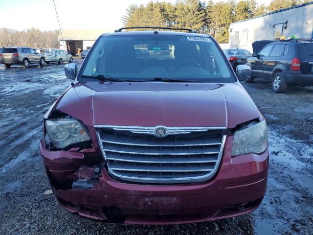 2A4RR8DX7AR368230 - 2010 CHRYSLER TOWN & COU TOURING PLUS MAROON photo 5