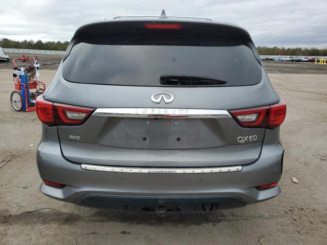 5N1DL0MM9KC567147 - 2019 INFINITI QX60 LUXE GRAY photo 6