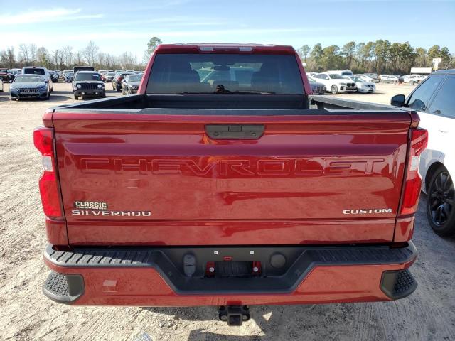 1GCRWBEH4LZ283664 - 2020 CHEVROLET SILVERADO C1500 CUSTOM MAROON photo 6