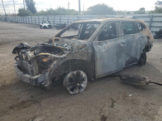 5TDGARAH7MS008359 - 2021 TOYOTA HIGHLANDER HYBRID XLE BURN photo 1