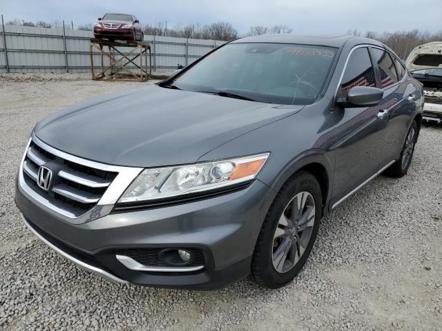 5J6TF2H5XDL004000 - 2013 HONDA CROSSTOUR EXL GRAY photo 1