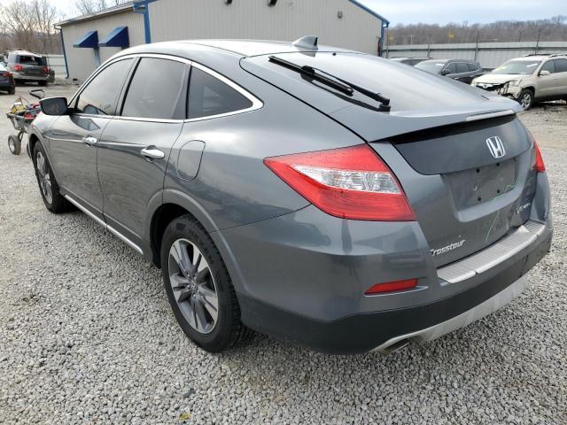 5J6TF2H5XDL004000 - 2013 HONDA CROSSTOUR EXL ნაცრისფერი ფოტო 2