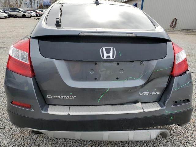 5J6TF2H5XDL004000 - 2013 HONDA CROSSTOUR EXL GRAY photo 6