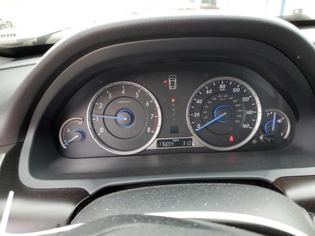 5J6TF2H5XDL004000 - 2013 HONDA CROSSTOUR EXL ნაცრისფერი ფოტო 9