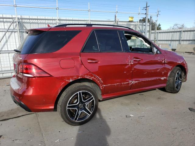 4JGDA5GB8KB204695 - 2019 MERCEDES-BENZ GLE 400 4MATIC RED photo 3