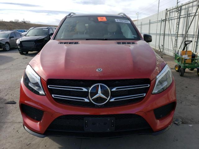 4JGDA5GB8KB204695 - 2019 MERCEDES-BENZ GLE 400 4MATIC RED photo 5