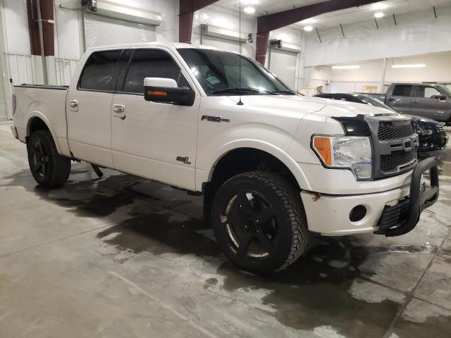 1FTFW1E68BFA81213 - 2011 FORD F150 SUPERCREW WHITE photo 4