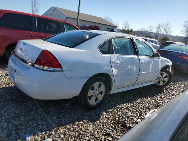 2G1WB5EK3A1225359 - 2010 CHEVROLET IMPALA LT WHITE photo 3